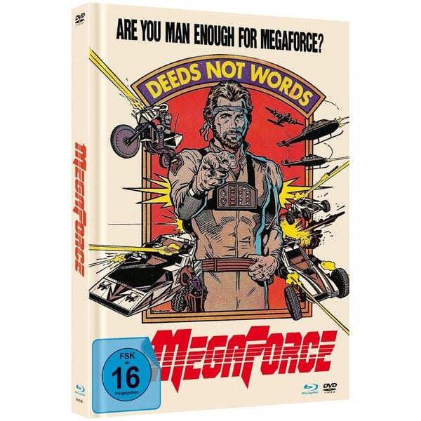 Produktbild: Megaforce - Mediabook - Cover C - Limited Edition auf 500 St&uuml;ck (+ DVD)