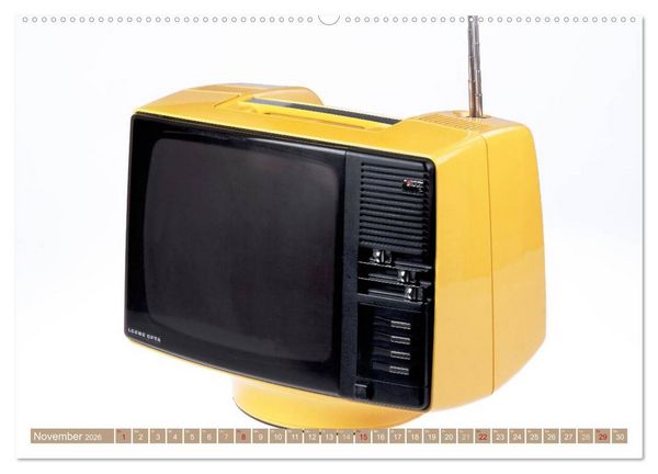 Produktbild: Fernseher der 1950er bis 70er Jahre: In die R&ouml;hre geguckt (hochwertiger Premium Wandkalender 2026 DIN A2 quer), Kunstdruck in Hochglanz