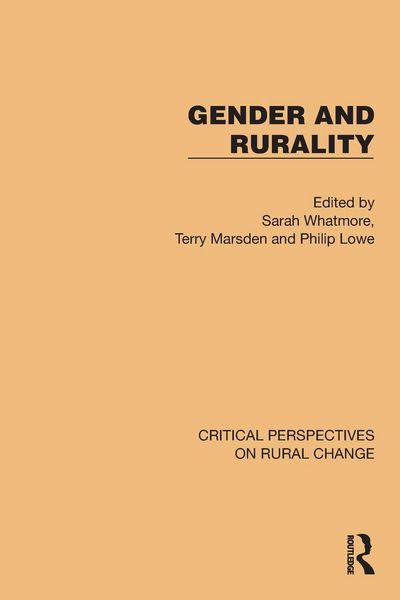 Produktbild: Gender and Rurality