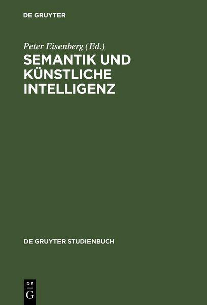 Produktbild: Semantik und k&uuml;nstliche Intelligenz