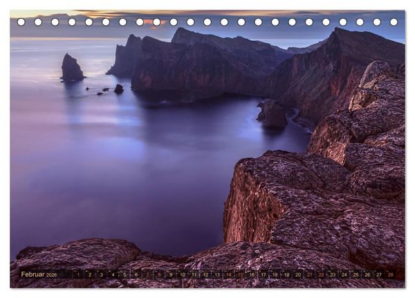 Produktbild: Madeira, Insel zwischen Himmel und Meer (Tischkalender 2026 DIN A5 quer), CALVENDO Monatskalender