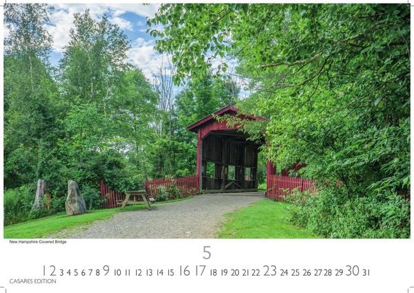 Produktbild: New England Kalender 2027 &ndash; Wandkalender | Fotokalender Nordamerika 35x50cm | mit 12 gro&szlig;formatigen Bildern dieser Region in Spitzenqualit&auml;t.