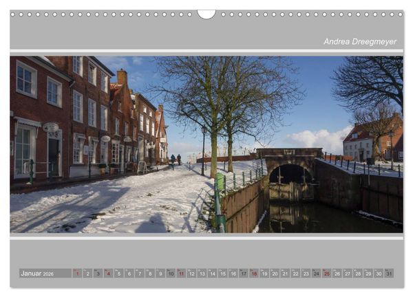 Produktbild: Greetsiel-Panorama (Wandkalender 2026 DIN A3 quer), CALVENDO Monatskalender