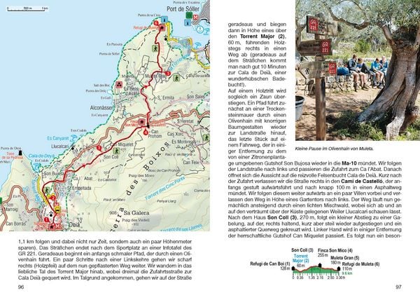 Produktbild: ROTHER Wanderf&uuml;hrer Mallorca GR 221