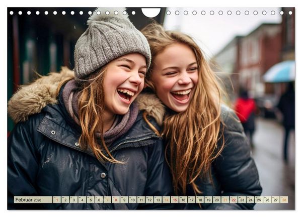 Produktbild: Lachen verzaubert (Wandkalender 2026 DIN A4 quer), CALVENDO Monatskalender