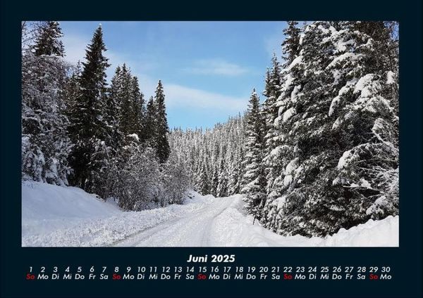 Produktbild: Winterzauber 2025 Fotokalender DIN A4