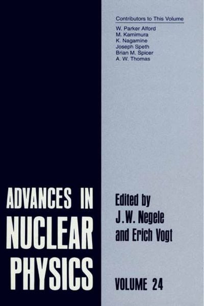 Produktbild: Advances in Nuclear Physics