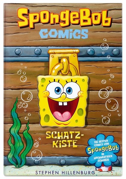 SpongeBob Comics - Schatzkiste, Gebundene Ausgabe von Stephen Hillenburg, Egmont Comic Collection, 978-3-7704-1139-9