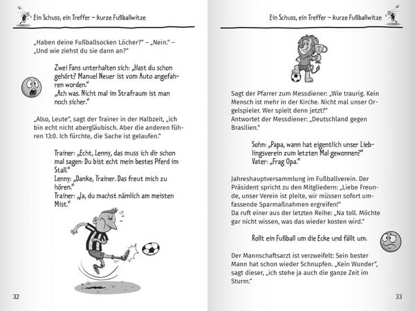 Produktbild: Das gro&szlig;e Buch der Mega-Fu&szlig;ballwitze
