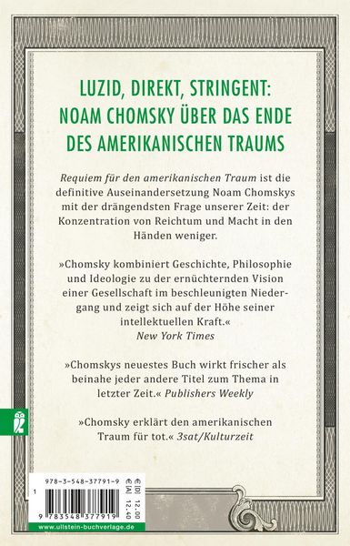 Produktbild: Requiem f&uuml;r den amerikanischen Traum