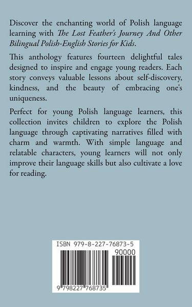 Produktbild: The Lost Feather's Journey And Other Bilingual Polish-English Stories for Kids