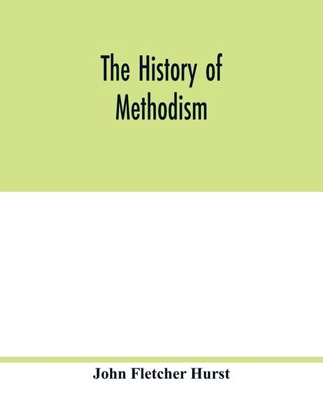Produktbild: The history of Methodism