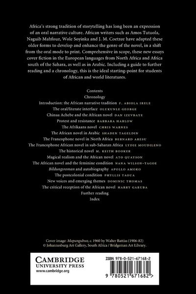 Produktbild: The Cambridge Companion to the African Novel