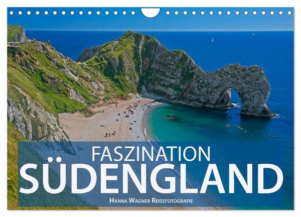 Produktbild: Faszination S&uuml;dengland (Wandkalender 2026 DIN A4 quer), CALVENDO Monatskalender