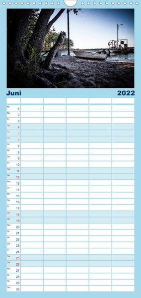 Produktbild: Familienplaner S&uuml;dwestk&uuml;ste Finnland (Wandkalender 2022 , 21 cm x 45 cm, hoch)