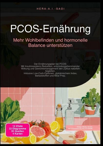 Produktbild: PCOS-Ern&auml;hrung: Mehr Wohlbefinden und hormonelle Balance unterst&uuml;tzen