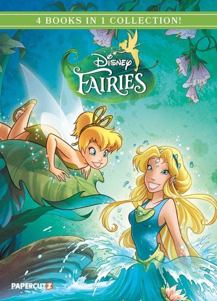 Disney Fairies 4 in 1 Vol. 1, Gebundene Ausgabe von The Disney Comics Group , Bruno Enna , Augusto Macchetto , Giulia Conti , Stefan Petrucha,