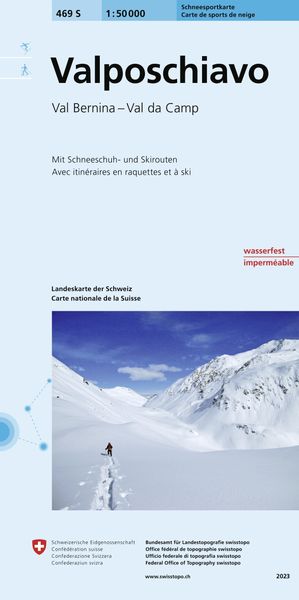 Produktbild: Swisstopo 1 : 50 000 Val Poschiavo