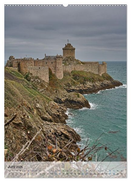 Produktbild: Bretagne. Traumhafte Gesichter einer Region (Wandkalender 2026 DIN A2 hoch), CALVENDO Monatskalender