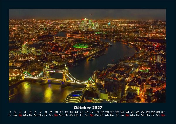 Produktbild: London - Impressionen 2027 Fotokalender DIN A4