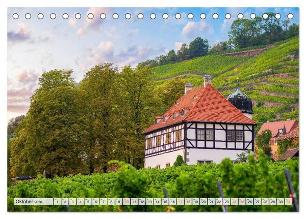 Produktbild: Radebeul Imressionen (Tischkalender 2026 DIN A5 quer), CALVENDO Monatskalender