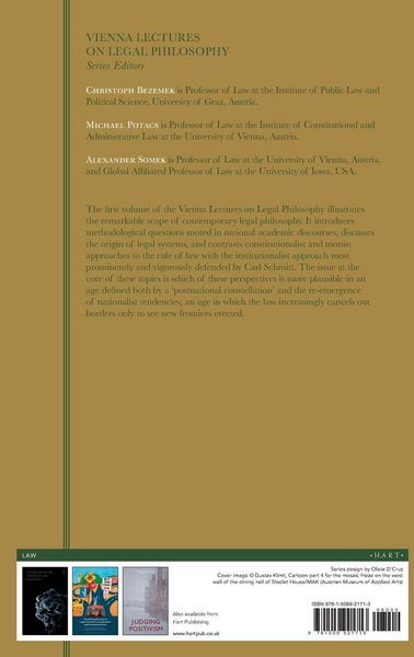 Produktbild: Vienna Lectures on Legal Philosophy, Volume 1