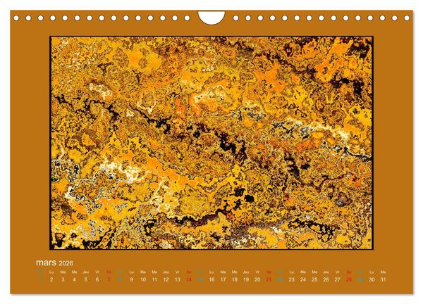 Produktbild: L'&acirc;me sauvage de l'abstrait (Calendrier mural 2026 DIN A4 vertical), CALVENDO calendrier mensuel