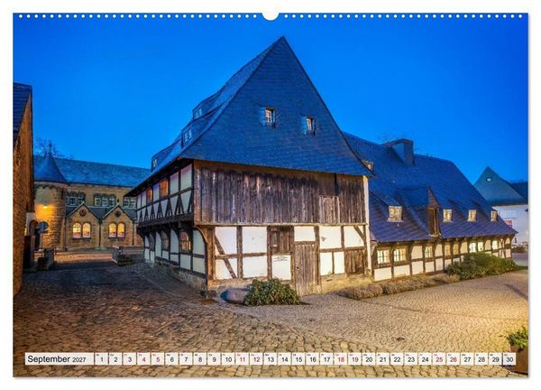 Produktbild: Goslar - Zwischen Fachwerk und Welterbe (Wandkalender 2027 DIN A2 quer), CALVENDO Monatskalender