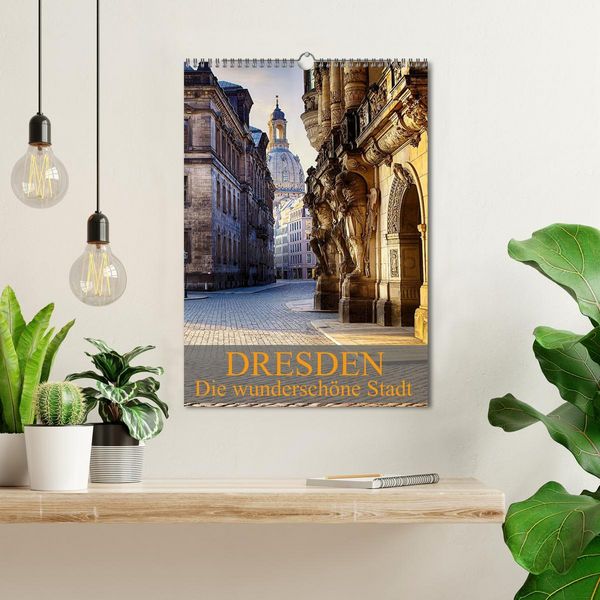 Produktbild: Die wundersch&ouml;ne Stadt Dresden (Wandkalender 2026 DIN A3 hoch), CALVENDO Monatskalender