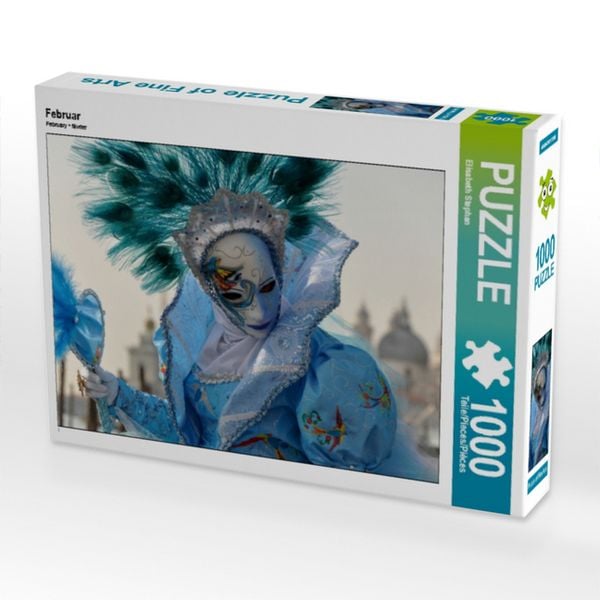 CALVENDO Puzzle Februar | 1000 Teile Lege-Größe 64x48cm Foto-Puzzle für glückliche Stunden