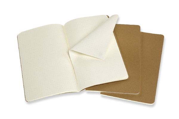 Moleskine Cahier, 3er Set, Kartoneinband