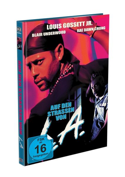 Produktbild: AUF DEN STRASSEN VON L.A. - 3-Disc Mediabook - Cover B - Limited 333 Edition - Uncut  (4K Ultra HD) (+ Blu-ray) (+ BD)