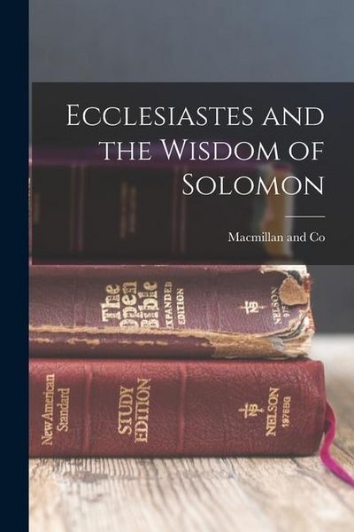 Produktbild: Ecclesiastes and the Wisdom of Solomon