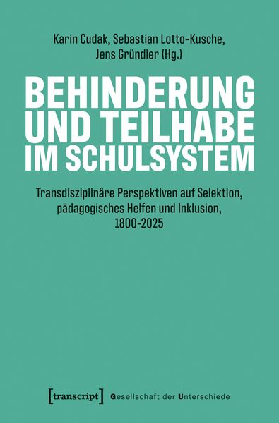 Produktbild: Behinderung und Teilhabe im Schulsystem
