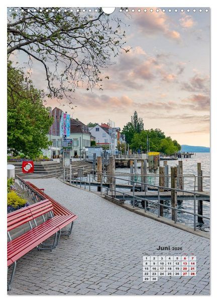 Produktbild: Bodensee Impressionen (Wandkalender 2026 DIN A3 hoch), CALVENDO Monatskalender