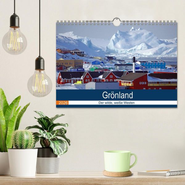 Produktbild: Gr&ouml;nland - Der wilde, wei&szlig;e Westen (Wandkalender 2026 DIN A4 quer), CALVENDO Monatskalender