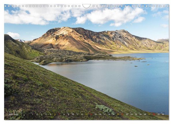 Produktbild: Islande &icirc;le de merveilles naturelles (Calendrier mural 2026 DIN A3 vertical), CALVENDO calendrier mensuel