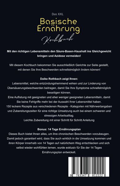 Produktbild: Das XXL Basische Ern&auml;hrung Kochbuch! Inklusive 14 Tage Ern&auml;hrungsplan und Ern&auml;hrungsratgeber! 1. Auflage