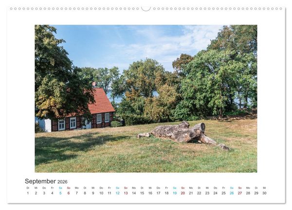 Produktbild: Arendsee in der Altmark (hochwertiger Premium Wandkalender 2026 DIN A2 quer), Kunstdruck in Hochglanz