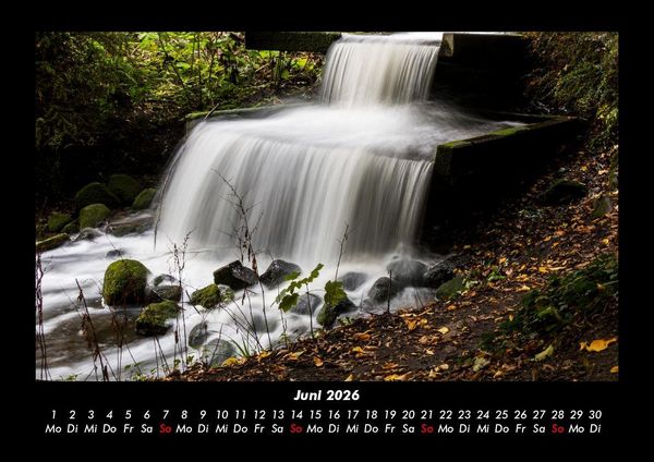 Produktbild: Wasserf&auml;lle 2026 Fotokalender DIN A3