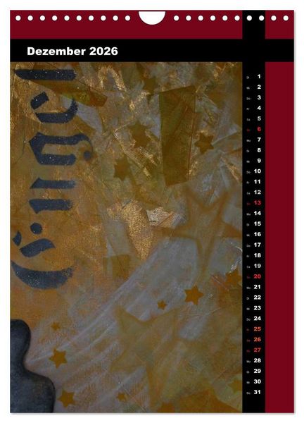 Produktbild: Farbenfrohe Engel (Wandkalender 2026 DIN A4 hoch), CALVENDO Monatskalender