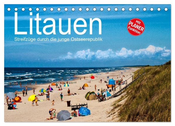 Produktbild: Litauen - Streifz&uuml;ge durch die junge Ostseerepublik (Tischkalender 2026 DIN A5 quer), CALVENDO Monatskalender