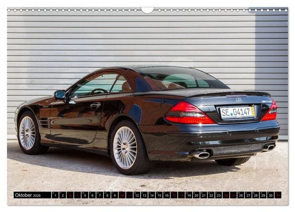 Produktbild: Mercedes SL R230 - Ein Denkmal auf R&auml;dern (Wandkalender 2026 DIN A3 quer), CALVENDO Monatskalender