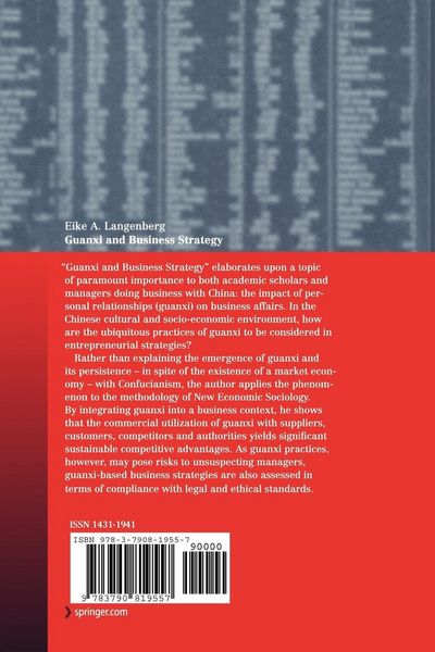 Produktbild: Guanxi and Business Strategy