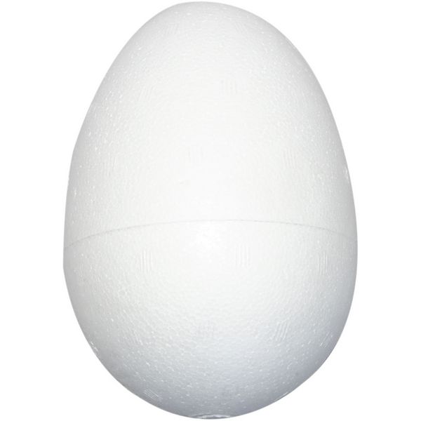 Produktbild: Creativ Company Styropor-Eier, H 12 cm, Wei&szlig;, 25 Stk