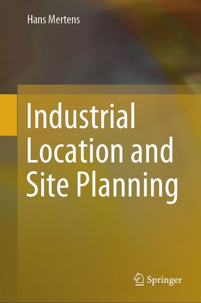 Produktbild: Industrial Location and Site Planning