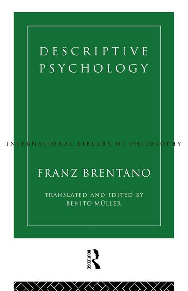 Produktbild: Descriptive Psychology
