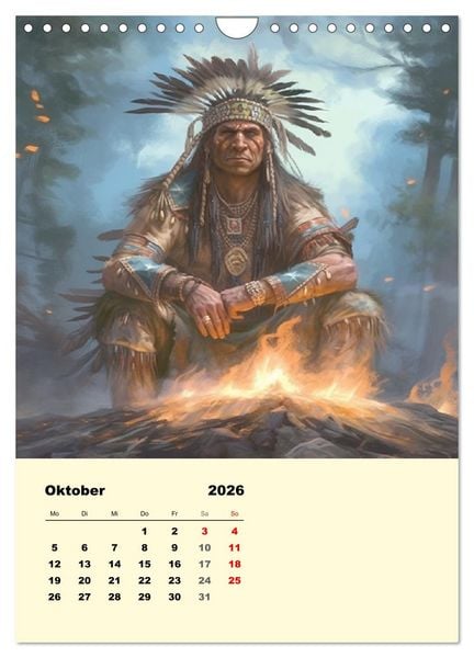 Produktbild: Indian Fantasy (Wandkalender 2026 DIN A4 hoch), CALVENDO Monatskalender