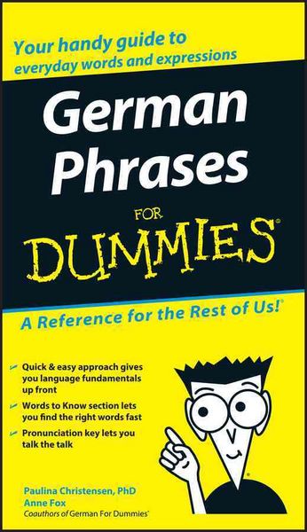 Produktbild: German Phrases for Dummies