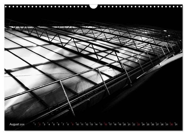 Produktbild: Struktur in Stahl (Wandkalender 2026 DIN A3 quer), CALVENDO Monatskalender